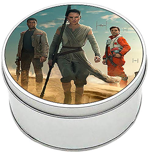 MasTazas Star Wars The Force Awakens C Caja Redonda Lata Round Metal Tin Box