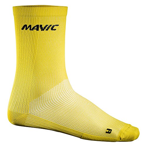 MAVIC - Cosmic High Sock, Color Amarillo, Talla EU 39-42