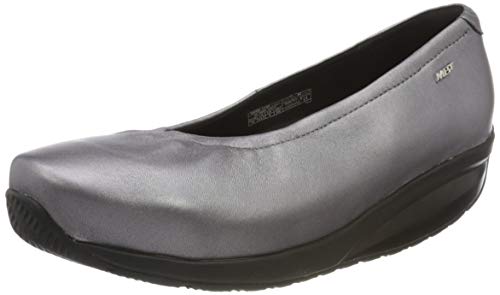 MBT Harper W, Bailarinas con Punta Cerrada para Mujer, Plateado (Metallic Pewter 1330i), 37 EU