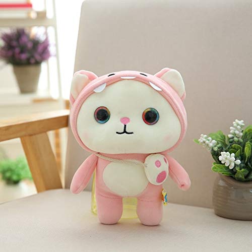 N / A Dibujos Animados de Animales de Peluche Juguetes de Peluche Lindo Animales Suaves muñeca Gato Vestir Jirafa Rana pingüino Conejo niños muñeco de Peluche Regalo para niñas 20cm