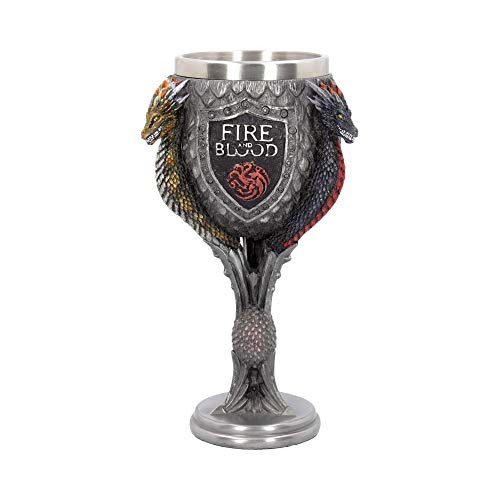 Nemesis Now House Targaryen - Copa, 23 cm, color gris