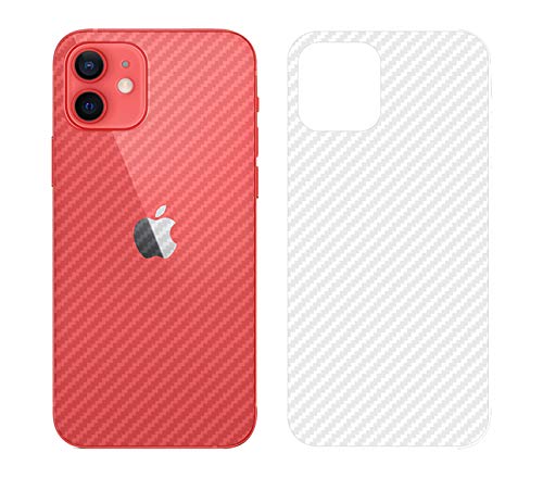 NOKOER Protector Trasero para iPhone 12 Mini, [4 Piezas] 0.1mm Suave Ultrafina Back Protector Flim [Antideslizante] [Huella Digital Anti] [Prevención de Arañazos] iPhone 12 Mini Plásticos Trasero