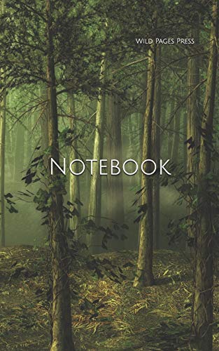 Notebook: forest tree landscape fairy tale fantasy computer digital phone chord chords cable usb stick