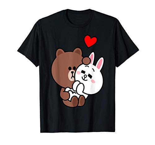 Oso pardo y cony me aman tiernamente Camiseta