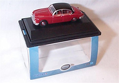 oxford regencia rojo jaguar MKII coche 1.76 escala modelo fundido