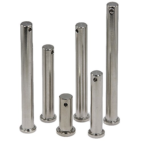 Perni di fissaggio 4x14 mm - (5 pezzo) - bullone di sicurezza/bullone - in acciaio inox A4 | BOOTSTEILE BRAEUR®