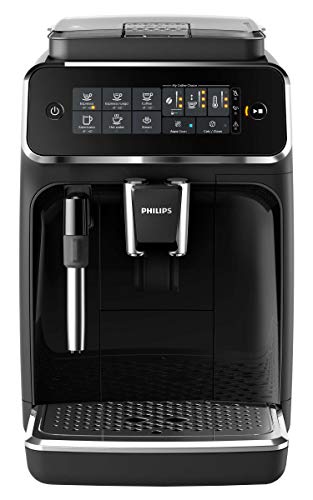 Philips EP3221/40- Cafetera Espresso Automática, 15 bares, 230V, Tecnología AquaClean, 12 Tazas, Deposito de Agua 1,8L