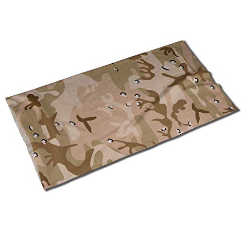 Quintion Robeson Variedad de Camuflaje Divertido Pañuelo en la Cabeza Bandanas de Estilo múltiple Diademas Al Aire Libre Headwear HDW-083