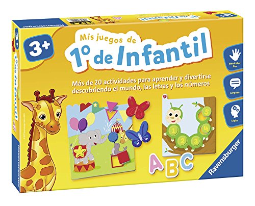 Ravensburger Aprendizaje, Mis Juegos de 1 de Infantil (24090) , color/modelo surtido