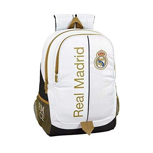 Real Madrid CF 611954665 Mochila, Unisex Adulto, Multicolor, T.Única