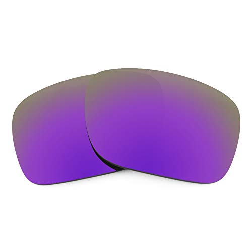 Revant Lentes de Repuesto Compatibles con Gafas de Sol Oakley Holbrook, Polarizados, Plasma Morada MirrorShield