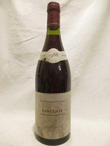 santenay domaine barbier les prarons dessous rouge 1988 - bourgogne