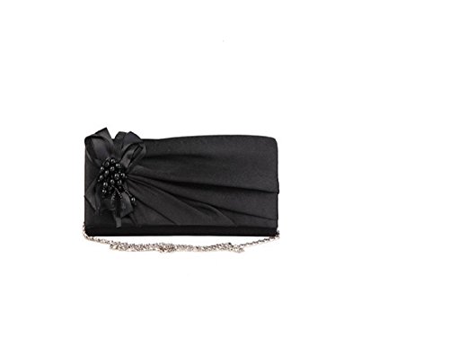 Segue - Cartera de mano de Piel para mujer negro negro