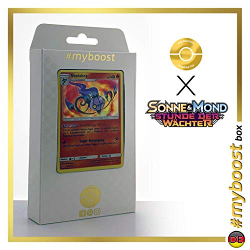 Skelabra (Lugulabre) 13/145 Holo - #myboost X Sonne & Mond 2 Stunde Der Wachter - Coffret de 10 Cartes Pokémon Allemandes