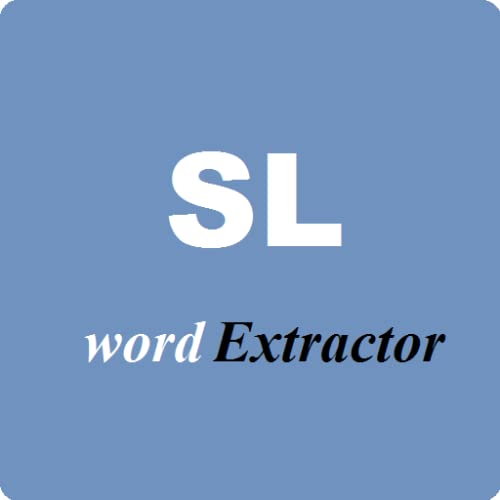 SL Word Extractor