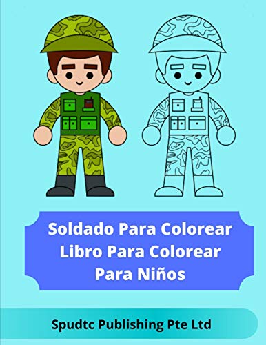 Soldado Para Colorear Libro Para Colorear Para Niños