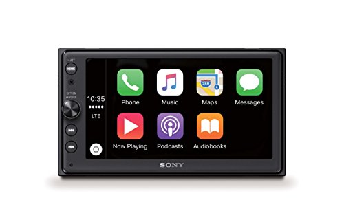 Sony XAVAX100.EUR - Receptor multimedia (Android Auto, Bluetooth, Apple CarPlay, sonido DSO, pantalla táctil de 6.4", 4 salidas de 55 W) negro