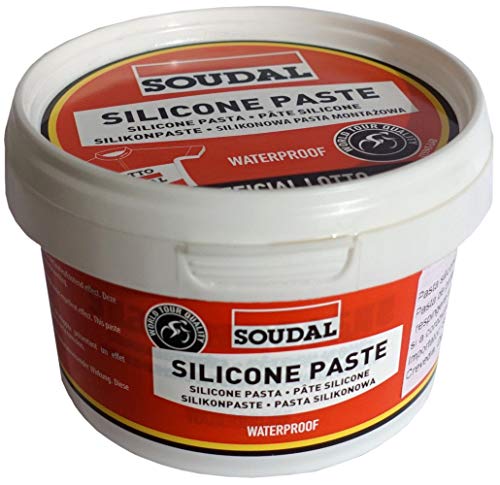 Soudal Silicone Paste Grasa, Rojo, Talla Única