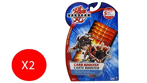 Spin Master Bakugan: Battle Brawlers Set de cartas coleccionables Card Booster blíster 5 cartas 2 blíster