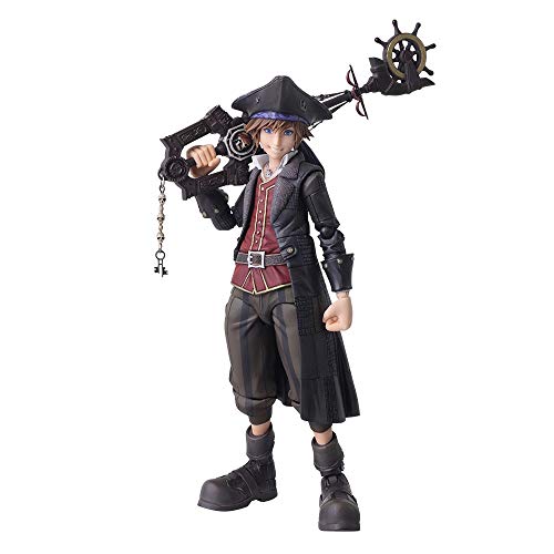 Square Enix Figura Sora Pirates of The Caribbean 15 cm. Kingdom Hearts III. Bring Arts