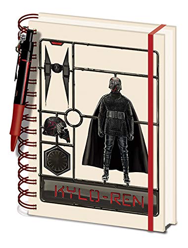 Star Wars Ep. 9 - Cuaderno A5 Espiral Airfix Kylo