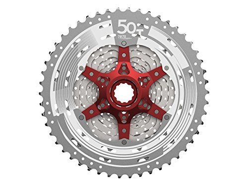 SunRace MX80 Light Cassette MTB 11V 11-50T Silver