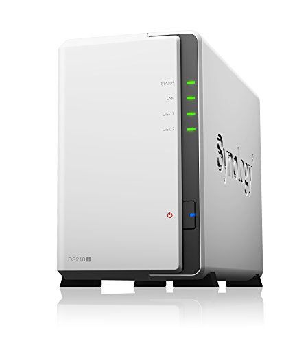 Synology DS218j 2 Bay Desktop NAS Enclosure