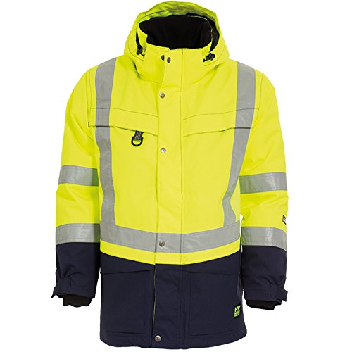 Tranemo 4818 – 46 – 94-S Tamaño pequeño"ce-me – Parka para hombre, color amarillo/azul marino