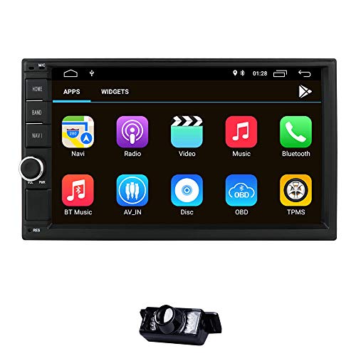 Universal 2Din coche Auto Radio GPS navegación hizpo 7 Pulgadas pantalla táctil Android 8.1 OS 2 GB RAM en Dash Multimedia reproductor Wifi BT apoyo DAB + / Digital TV / OBD2 / DVR / TPMS / 4G