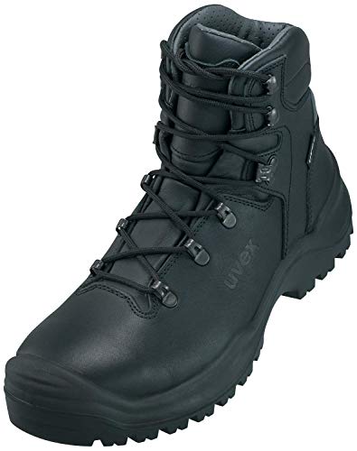 Uvex 2 Quatro GTX - Leder-Sicherheitsstiefel S3 WR HI HRO SRC - Schwarz - Gr. 48