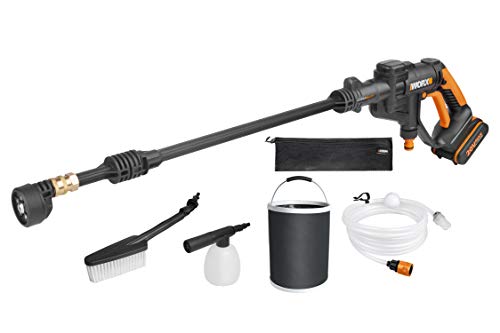 Worx WG629E.1 Hidrolimpiadora a Batería, 20 V, Negro