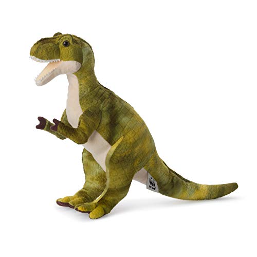 WWF Plüsch WWF00736 - Peluche de T-Rex (47 cm), Realista, Supersuave, Realista, para abrazar y abrazar, se Puede Lavar a Mano