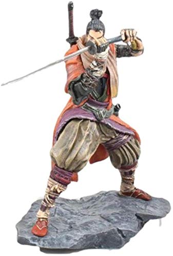 WYETDAS Sekiro: Shade Die Twice Estatua Figuras de acción Figura de Anime Adornos de Juguete 19CM