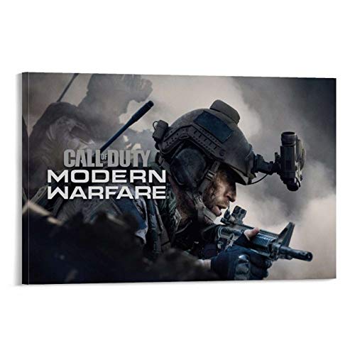 XIAOTT Póster de juego de Call of Duty Modern Warfare 6 póster decorativo lienzo de pared arte de sala de estar, dormitorio pintura 30 x 45 cm