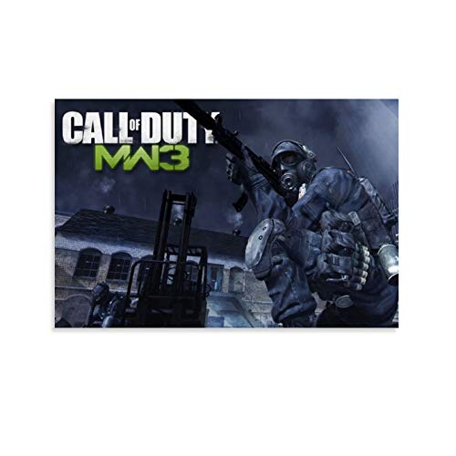 XIAOTT Póster de juego de Call of Duty Modern Warfare 7 Póster decorativo lienzo para pared, para sala de estar, dormitorio, 60 x 90 cm