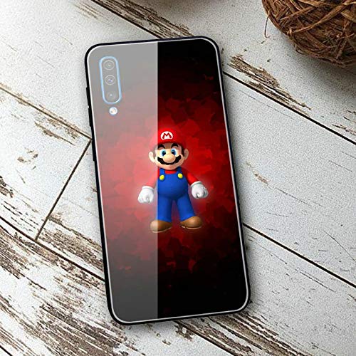 Xshuhua Super Mario Wallpapers Vidrio Templado Phone Cases for Funda Samsung Galaxy Series Bags,Imge 12,For Galaxy A70