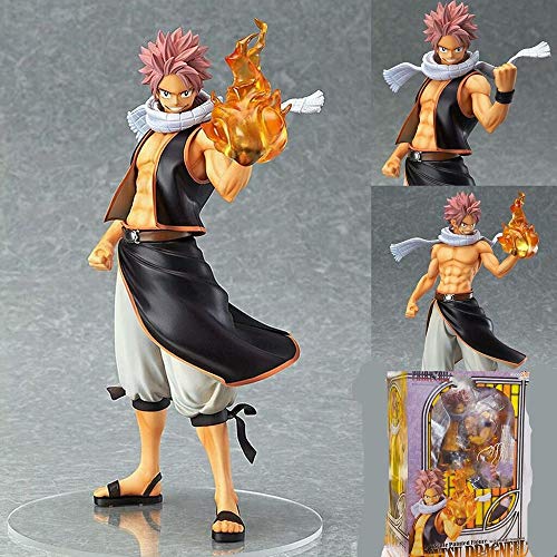 XUEKUN Fairy Tail Etherious • Natsu • Dragneel Figura De Acción-23cm-END-Estatua De La Decoración del Animado Modelo Niño Muñeca Juguete Recuerdo Collection Regalo para Los Amantes End