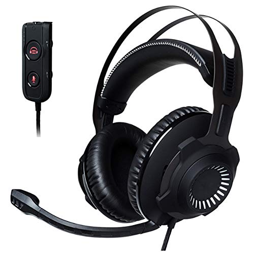 YPJKHM Auriculares de Juego, Ligero Cancelación de Ruido, Auriculares de Pc Gaming con Micrófono, Controlador de 50 mm, Sonido Surround Soft Memory