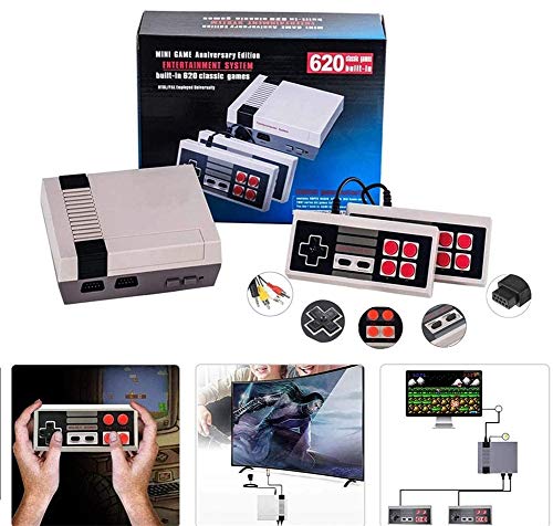 ZHANGRONG Clásico Juego Consola Retro,Videojuegos De TV Consola De Juegos Portátil Clásica Retro De 8 bits AV Game Console Juguete De Videojuego con Salida HDMI