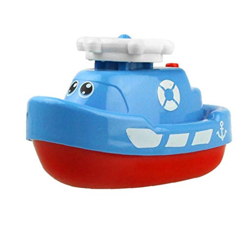 AAGOOD Juguete de Regalo baño pulverizador de Agua del Barco Flotador Infantil Rotar Fuente Bañera para bebés Barco de Juguete de Regalo Kid Partido electrónico pulverizador