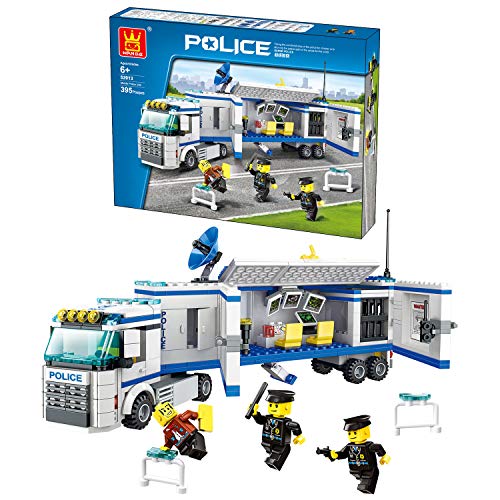 Airel Juegos de Construccion | Juguetes para Niños de Construccion | Vehiculos de Construccion para Niños | Estacion Policia