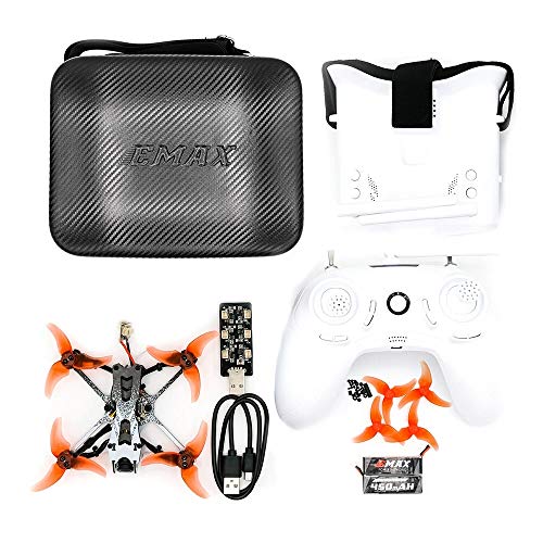 AKDSteel EMAX Tinyhawk II Freestyle 2,5 Pulgadas 115 mm Distancia Entre Ejes FPV Racing Drone RTF Frsky D8 Runcam Nano 2 Cámara 200mW VTX 5A ESC Juguetes para Todas Las Edades