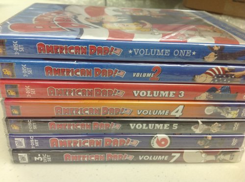 American Dad Complete Seasons 1-7 Slim Set Box Bundle