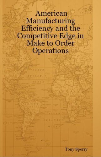 American Manufacturing Efficiency and Competitive Edge in Make to Order Operations (WHY Book 7) (English Edition)