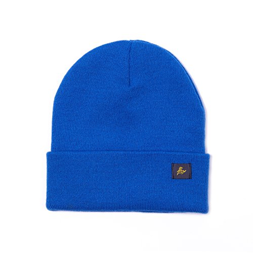 AnJuHoPa Gorro Simple de una Capa Gorro de Punto Suave Gorro de Punto Unisex Suave Victoria Blue