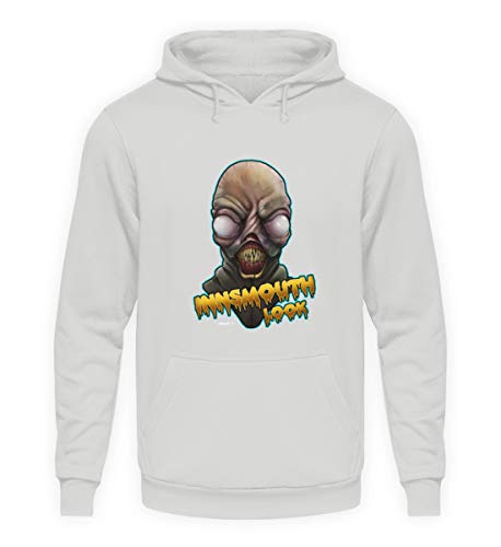 Arkham Gamer Shirt Innsmouth Horror Mythos - Sudadera con capucha unisex Color gris. M