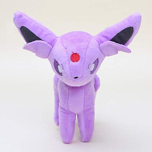 ASDFF Peluche de Juguete Eevee Peluches Sylveon Espeon Flareon Umbreon Glaceon Jolteon Vaporeon Leafeon Peluche de Peluche 20cm púrpura 20cm