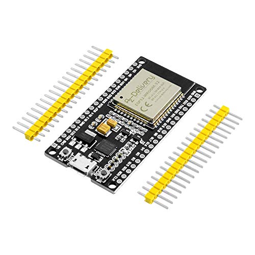 AZDelivery ESP32 NodeMCU Modulo Wifi + Bluetooth Dev Kit C Placa de Desarrollo con Chip CP2102 con E-Book incluido! (version no soldada)