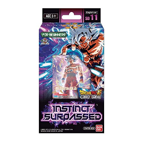 BANDAI Dragon Ball Super TCG Instinct Surpassed Starter Deck INGLÉS