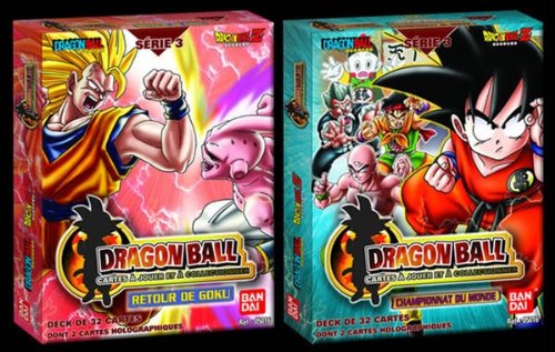 BANDAI – Starter Set – Jugar a Las Cartas o Recoger: Dragon Ball Z Surtido Display – 3